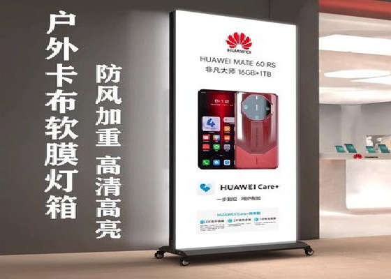 武胜户外防水灯箱的应用特点及适用范围。