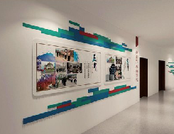 武胜企业文化墙用什么材料好？